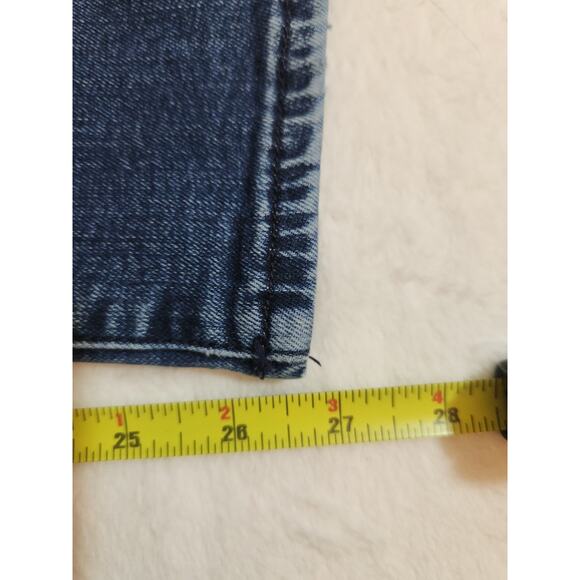 Talbots Jeans Womens 8P 8 Petite Blue Heritage Straight Whiskers - Picture 10 of 10